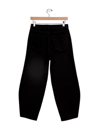 TOTEME High-Rise Straight Leg Jeans