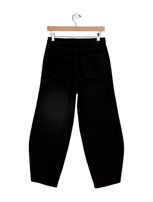 TOTEME High-Rise Straight Leg Jeans