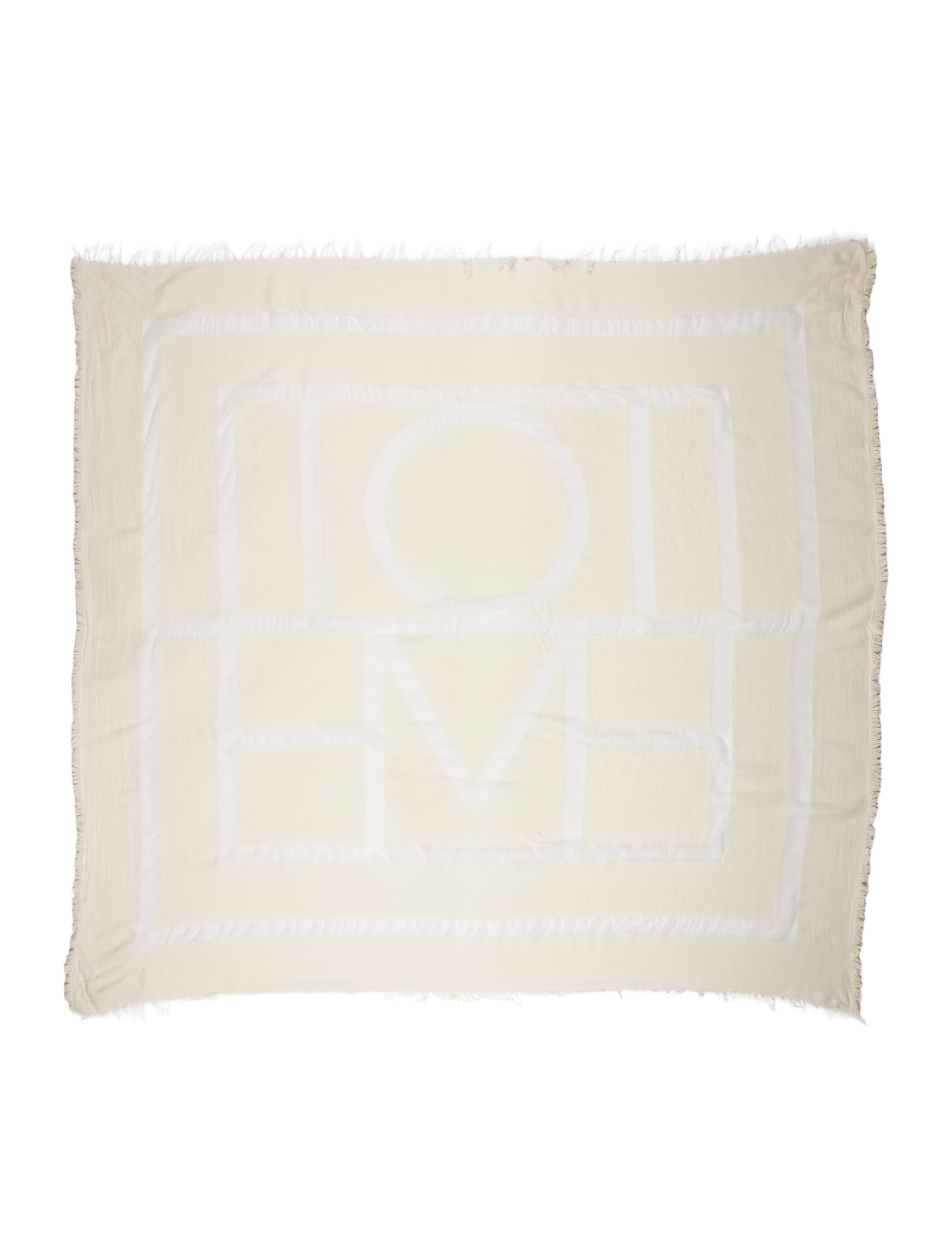 TOTEME Virgin Wool Printed Shawl