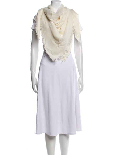 TOTEME Virgin Wool Printed Shawl