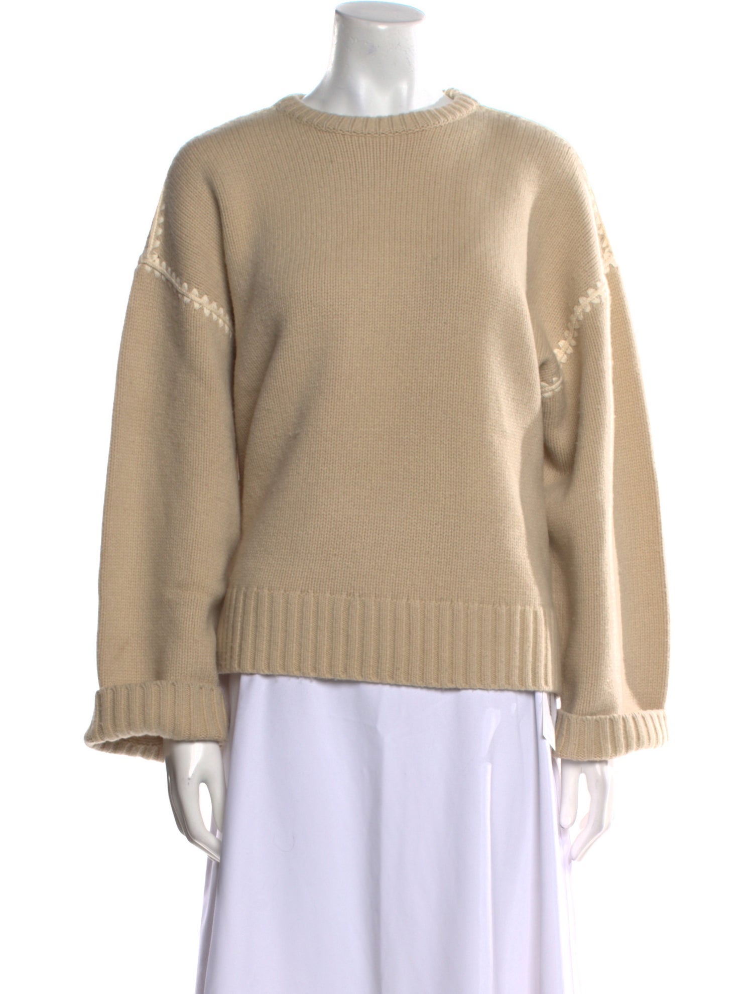 TOTEME Wool Crew Neck Sweater
