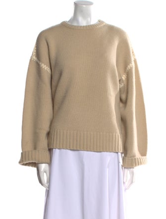 TOTEME Wool Crew Neck Sweater