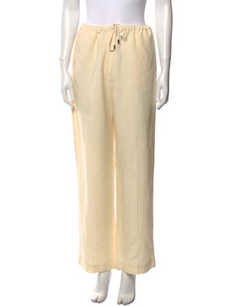 TOTEME Linen Wide Leg Pants