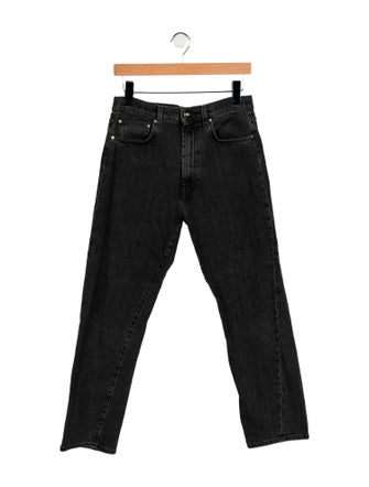 TOTEME High-Rise Straight Leg Jeans
