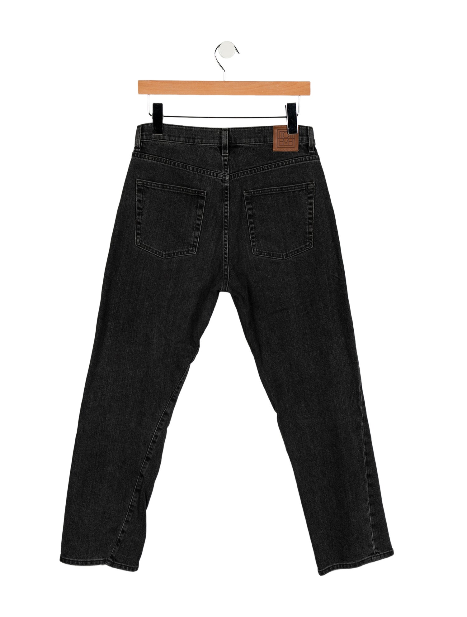 TOTEME High-Rise Straight Leg Jeans