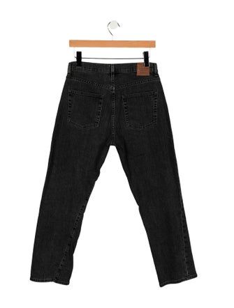 TOTEME High-Rise Straight Leg Jeans
