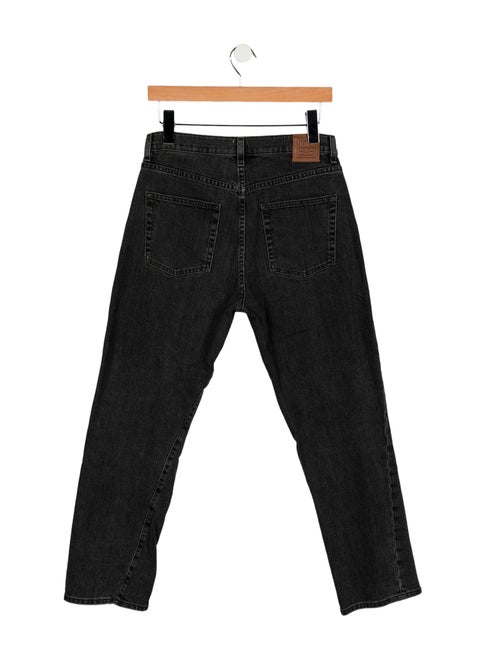 TOTEME High-Rise Straight Leg Jeans