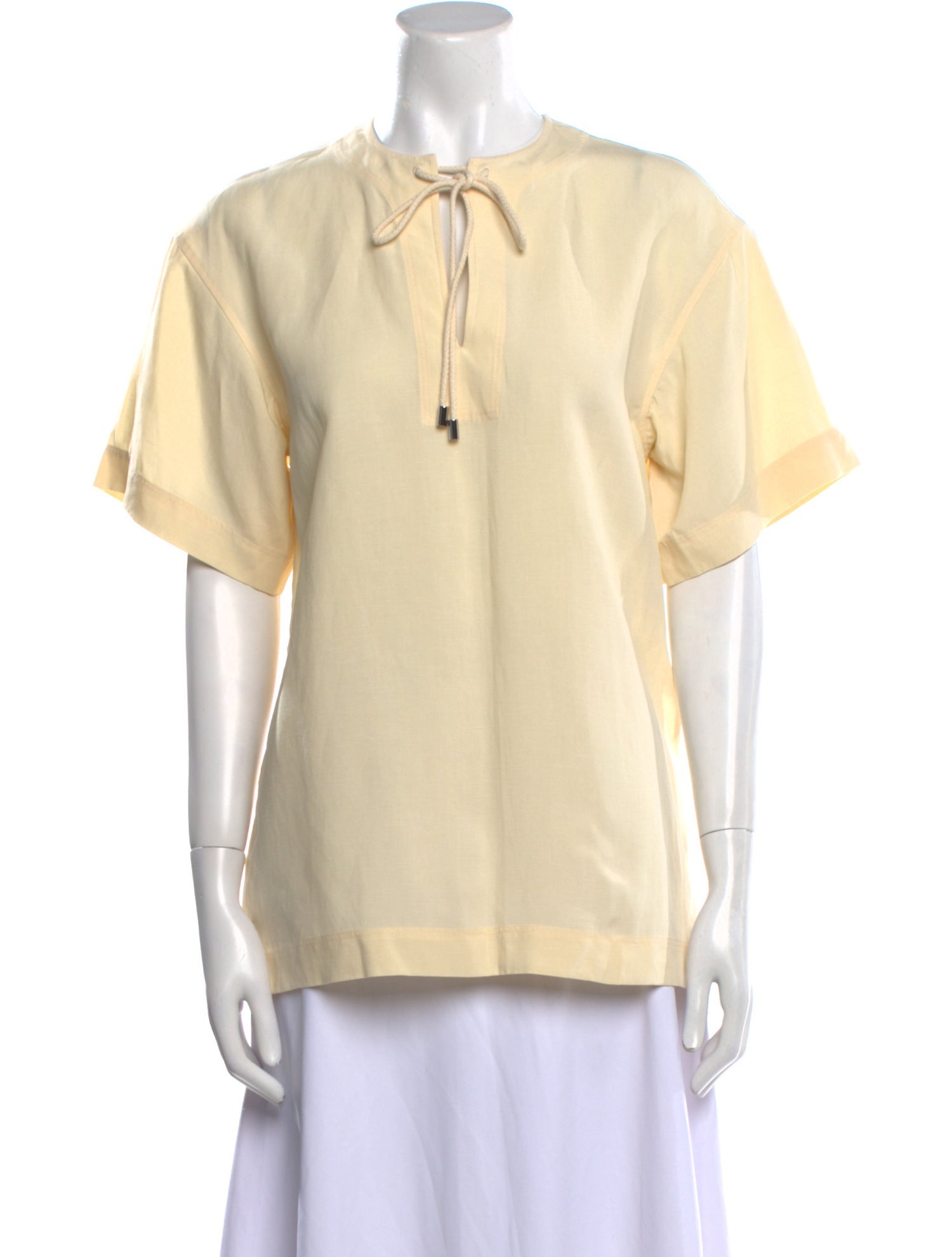 TOTEME 2023 Tie Neck Sweatshirt