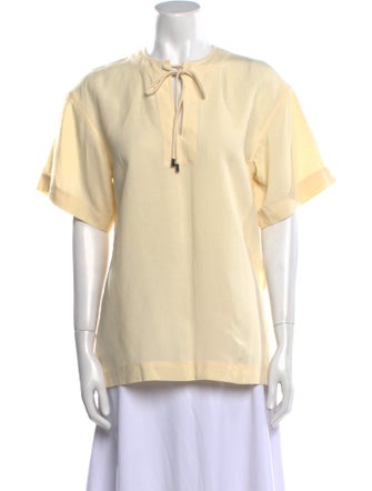 TOTEME 2023 Tie Neck Sweatshirt