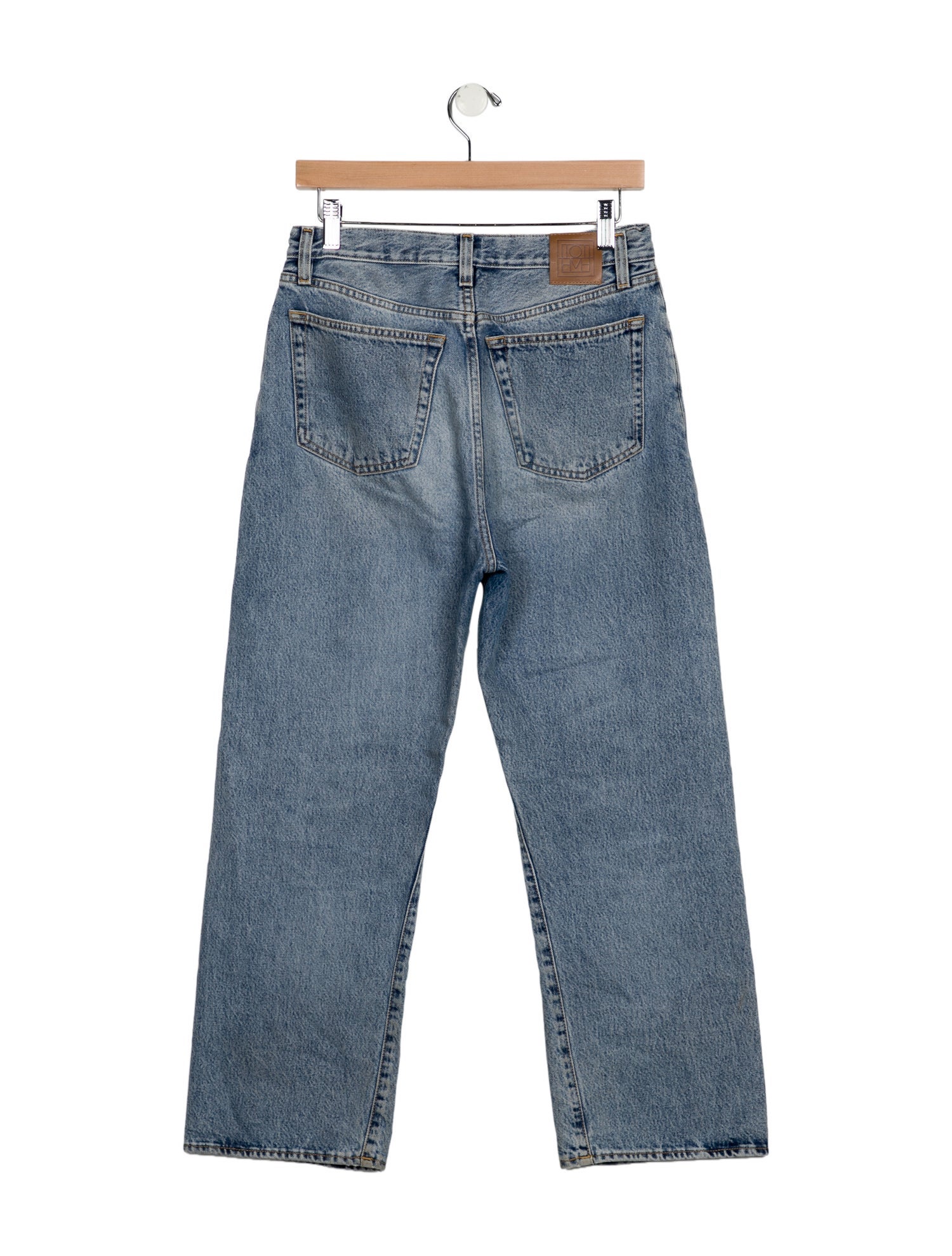 TOTEME High-Rise Wide Leg Jeans