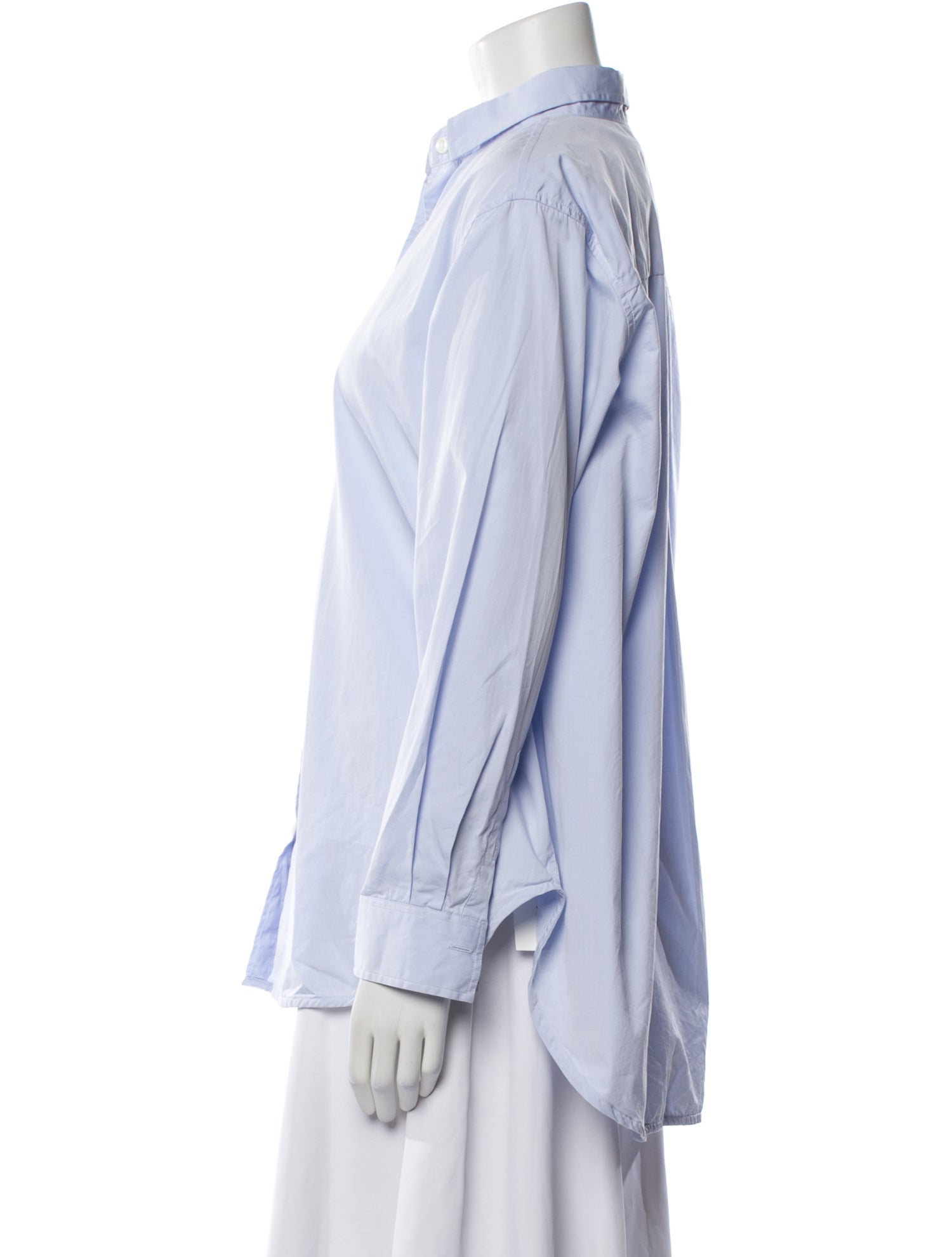 TOTEME Long Sleeve Button-Up Top