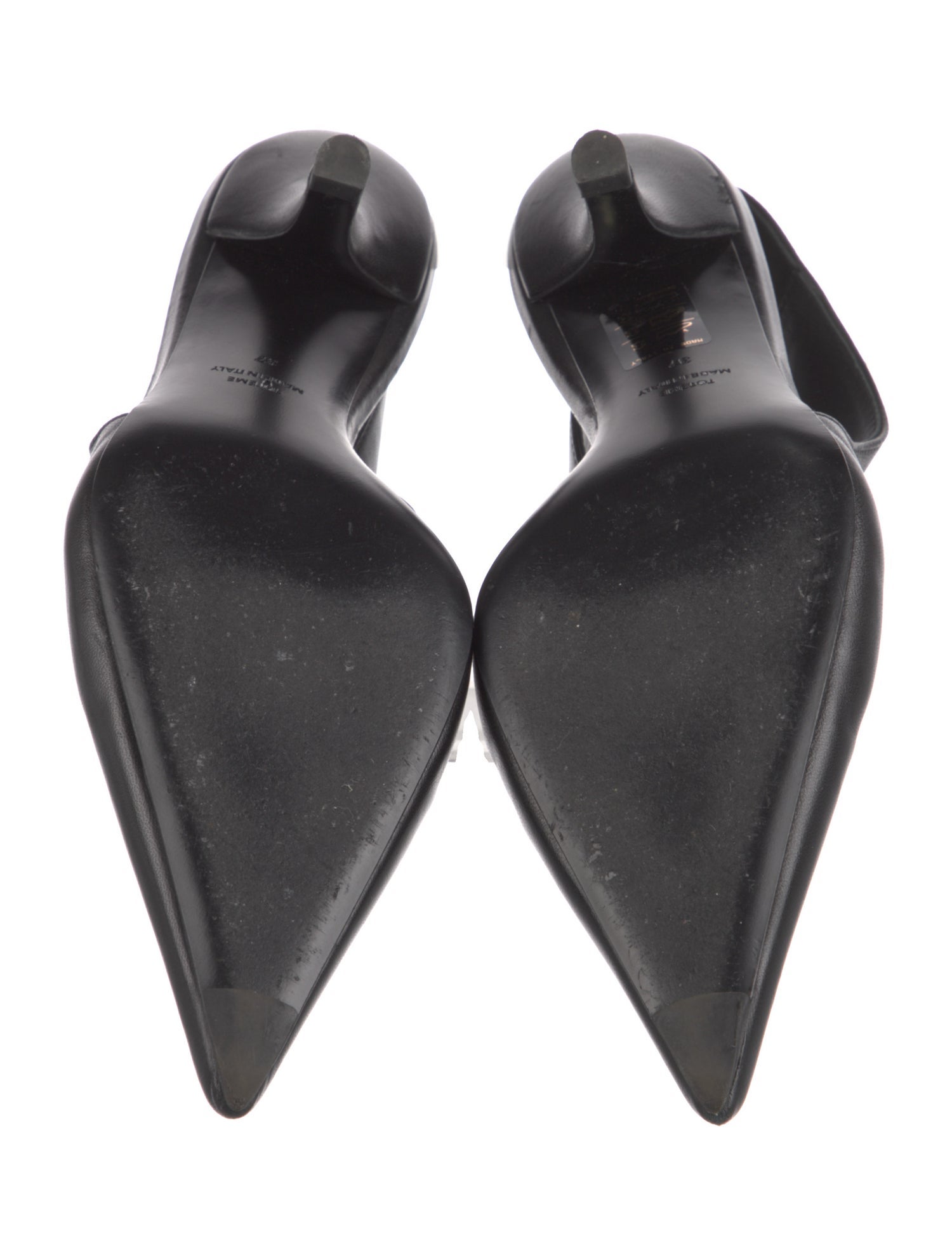 TOTEME Leather Slingback Pumps