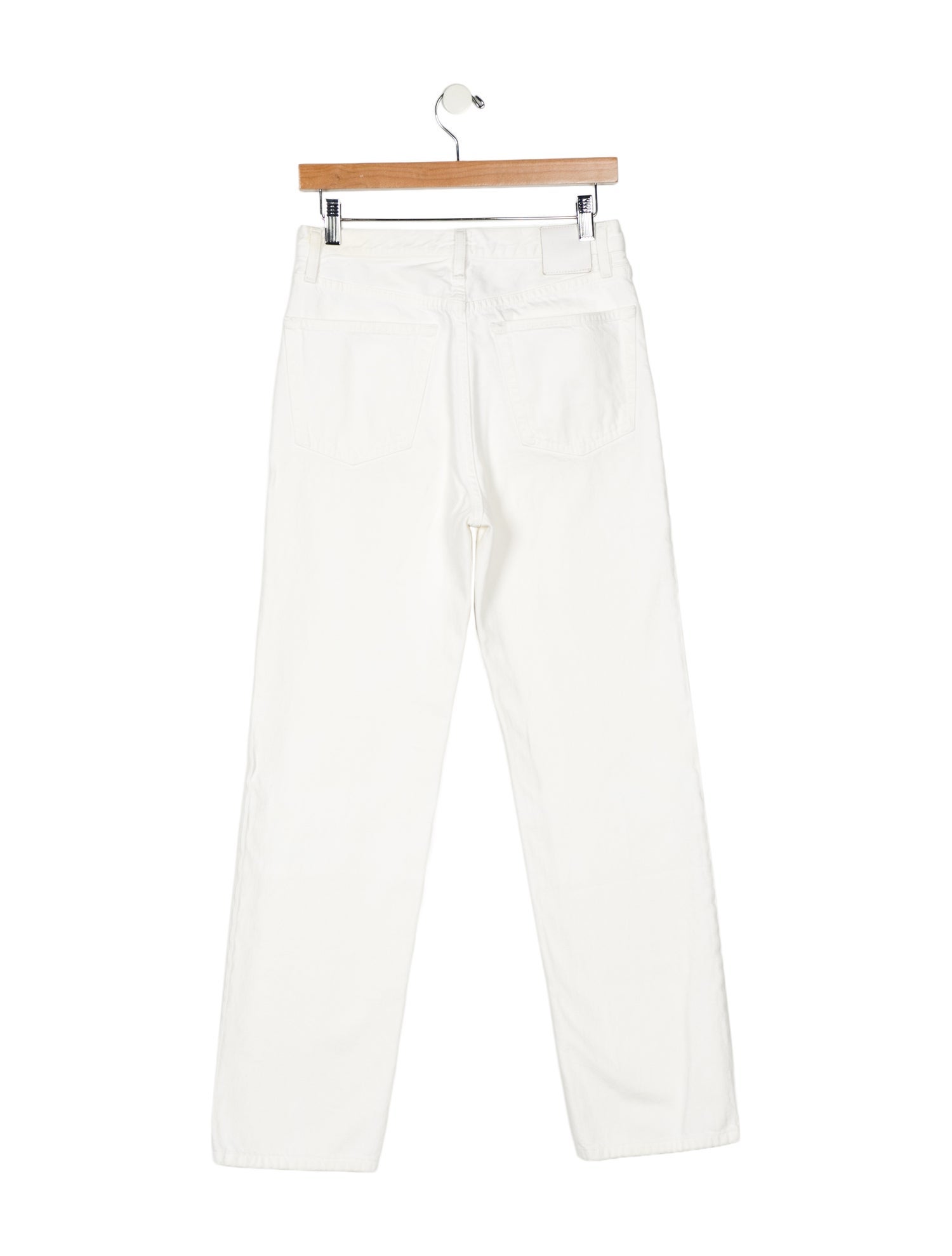 TOTEME Classic Cut Denim Full Length Straight Leg Jeans