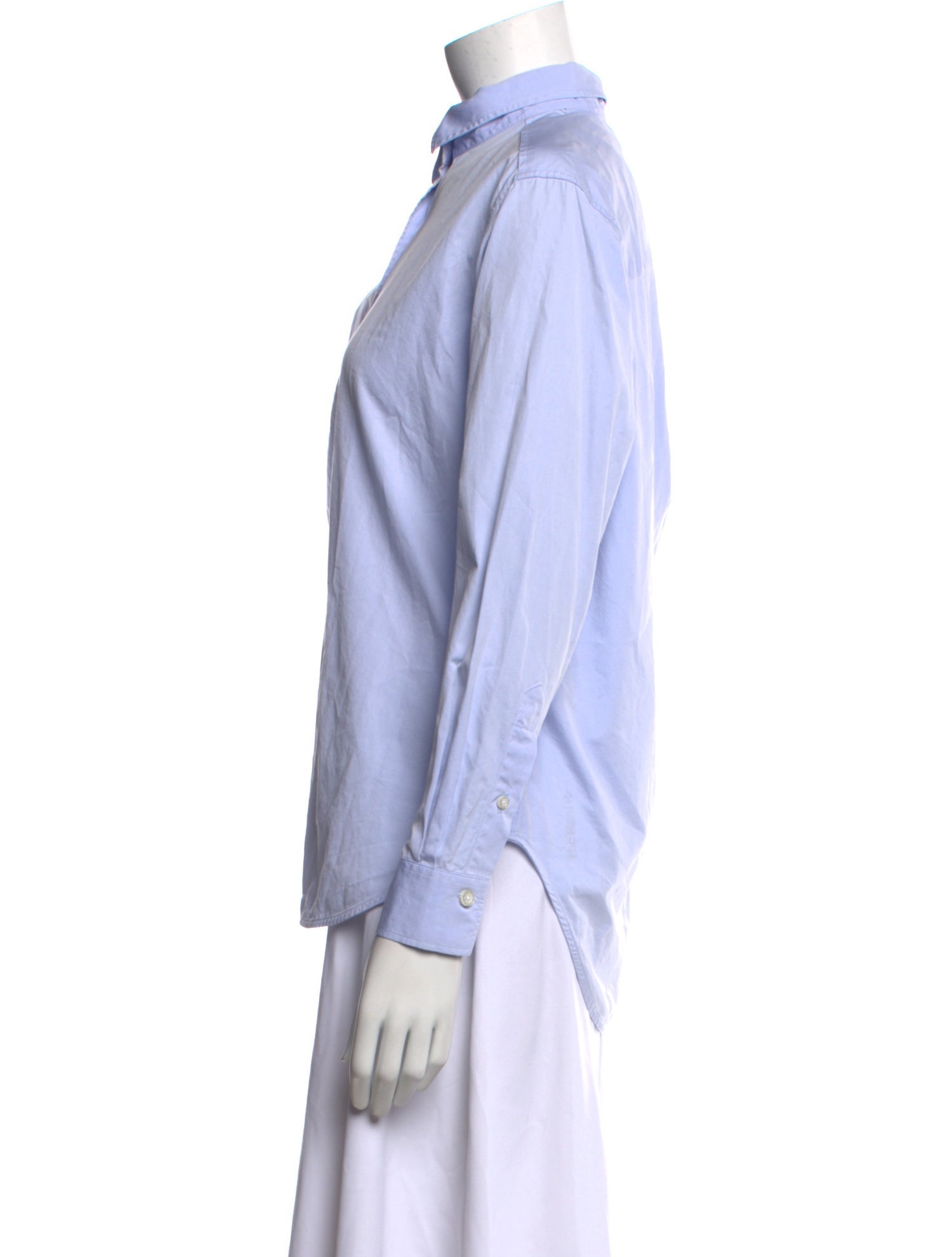 TOTEME Long Sleeve Button-Up Top