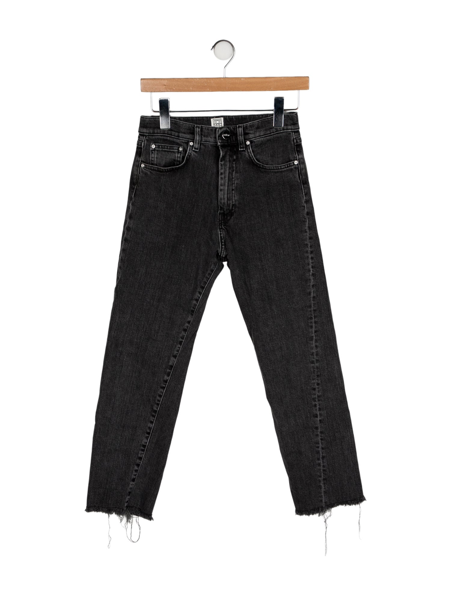 TOTEME Twisted Seam Straight Leg Jeans