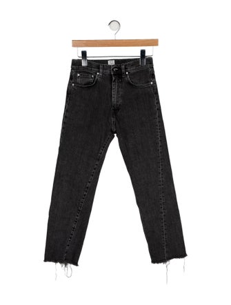 TOTEME Twisted Seam Straight Leg Jeans