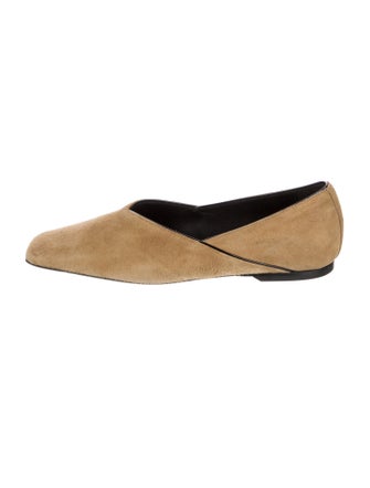 TOTEME Suede Ballet Flats