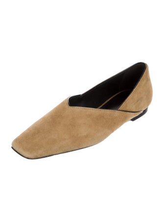 TOTEME Suede Ballet Flats