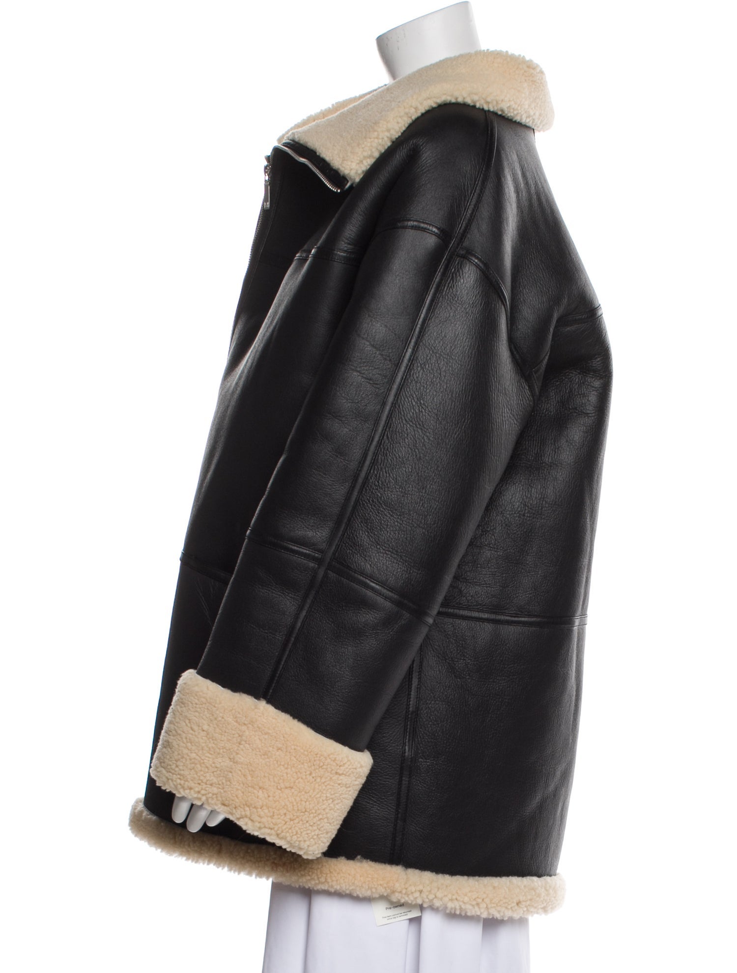 TOTEME Signature Shearling Faux Fur Jacket w/ Tags