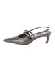 TOTEME Leather Slingback Pumps