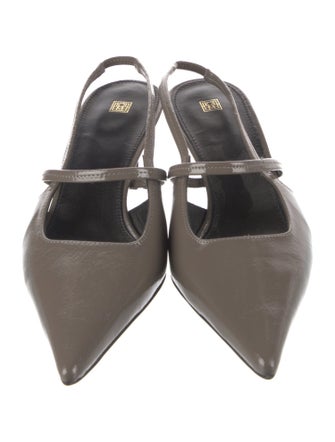 TOTEME Leather Slingback Pumps