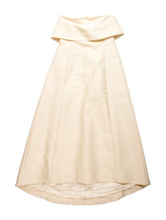 TOTEME Strapless Midi Length Dress