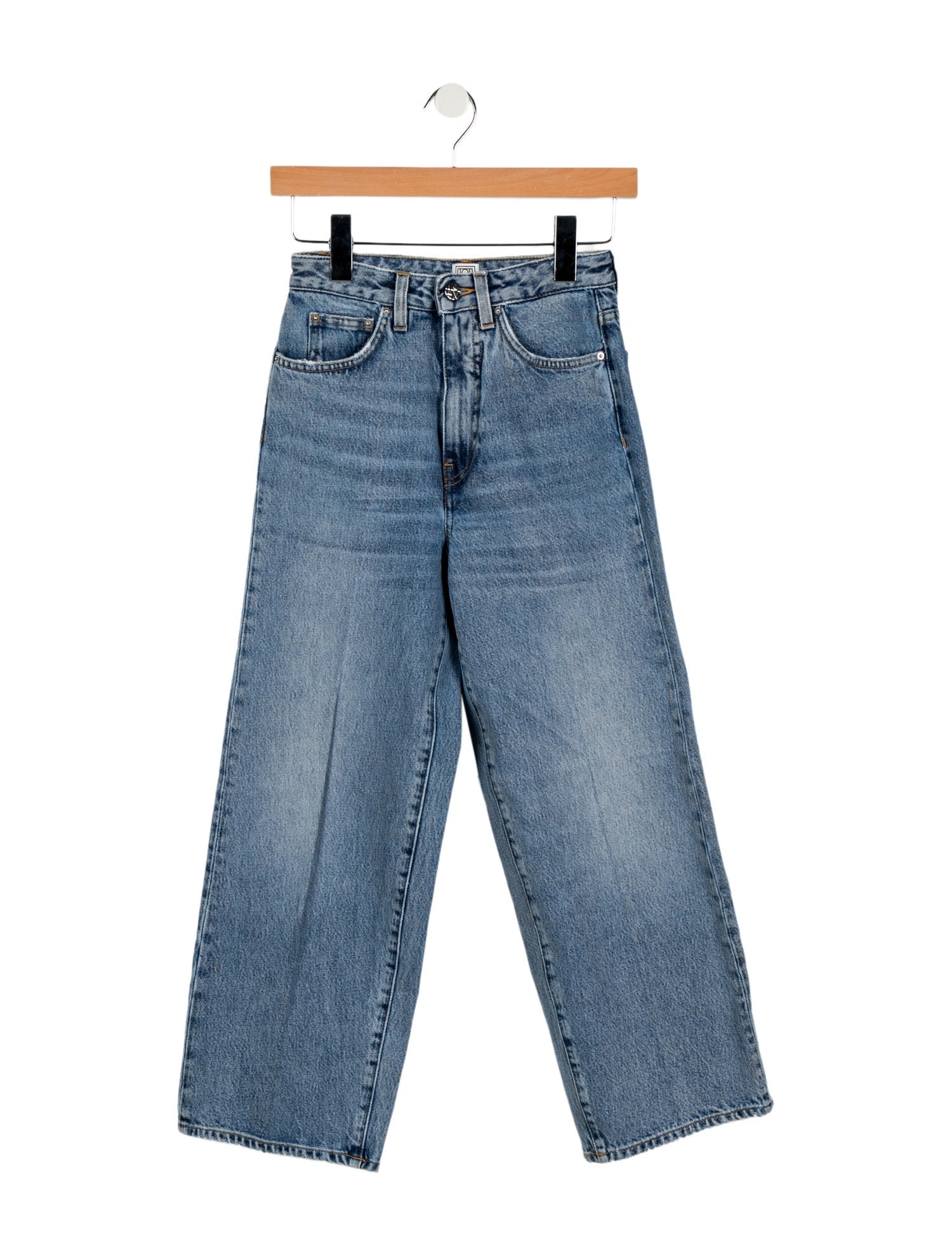 TOTEME High-Rise Wide Leg Jeans