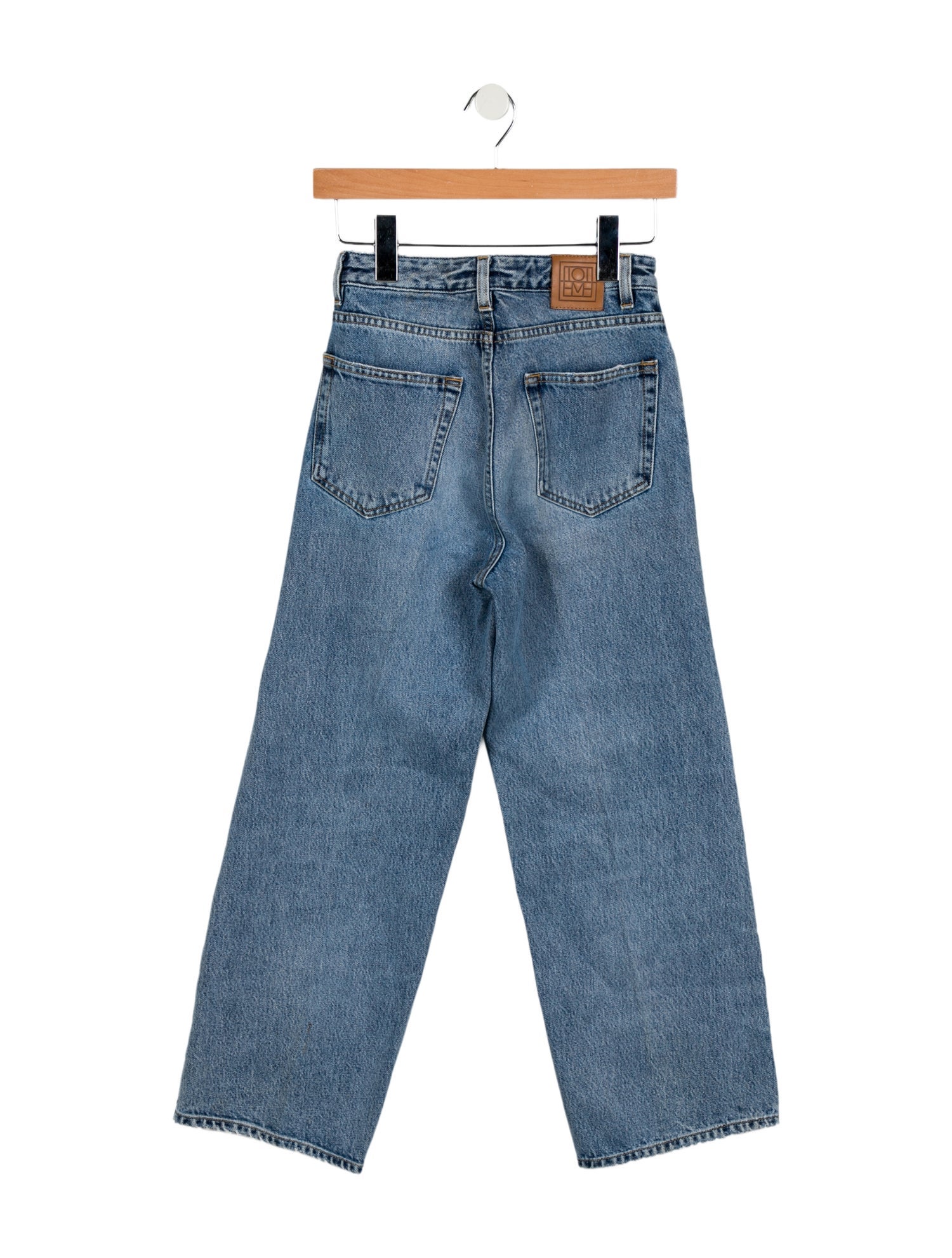 TOTEME High-Rise Wide Leg Jeans