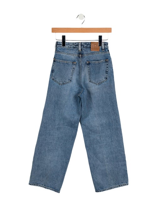 TOTEME High-Rise Wide Leg Jeans