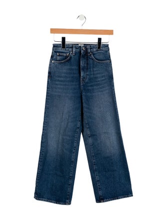 TOTEME High-Rise Wide Leg Jeans