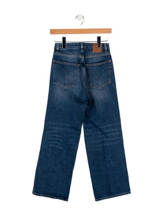 TOTEME High-Rise Wide Leg Jeans