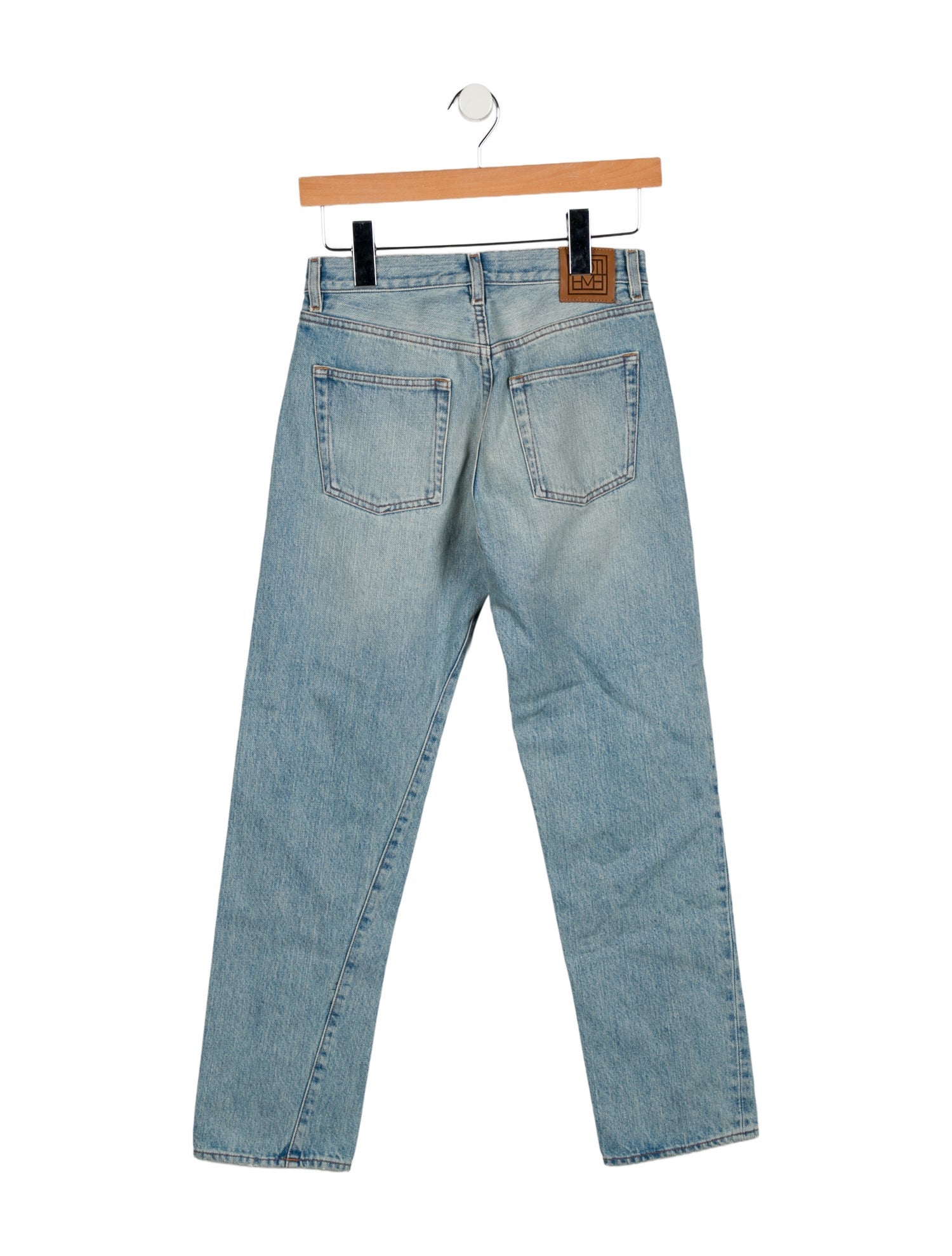 TOTEME Mid-Rise Straight Leg Jeans w/ Tags