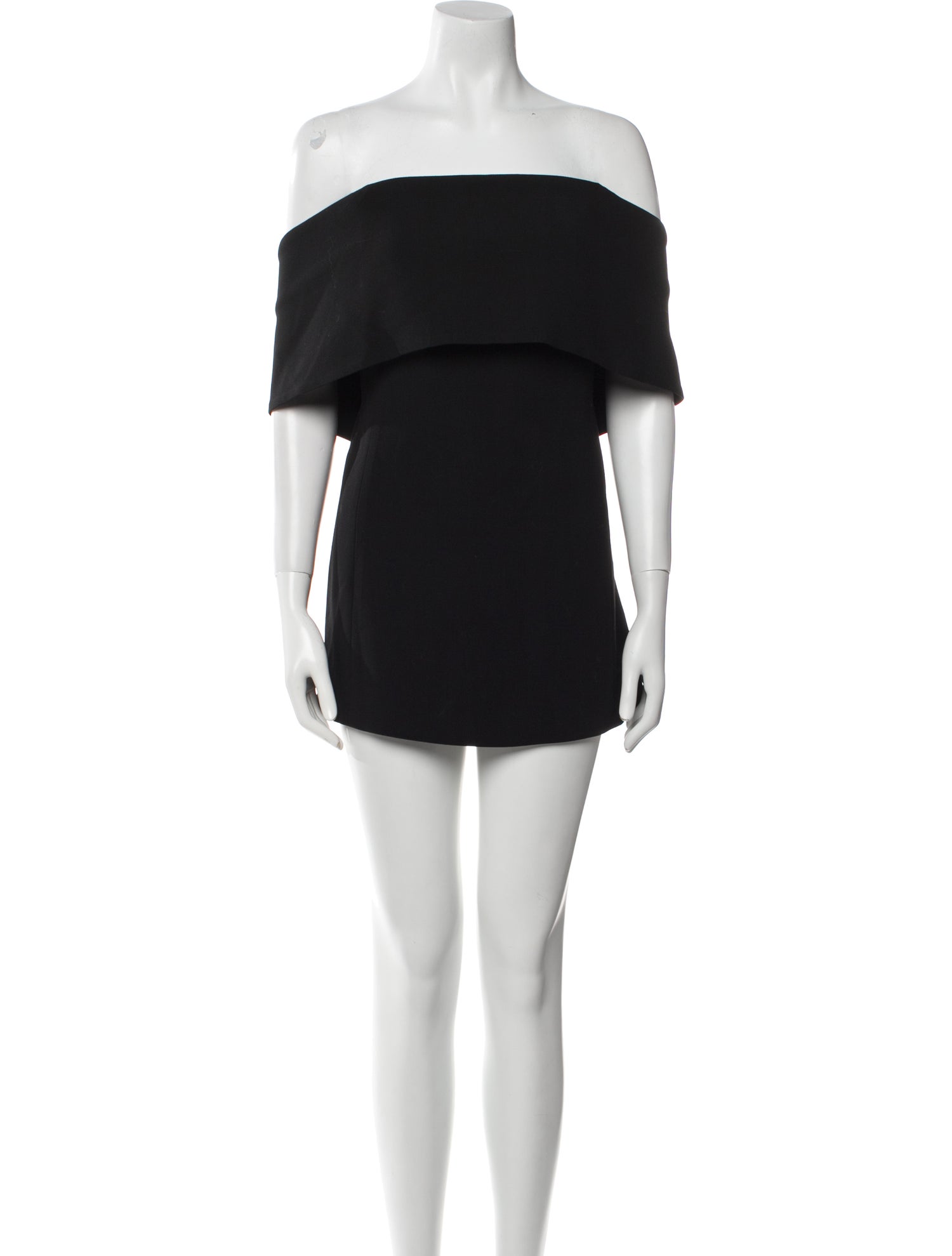 TOTEME Off-The-Shoulder Mini Dress