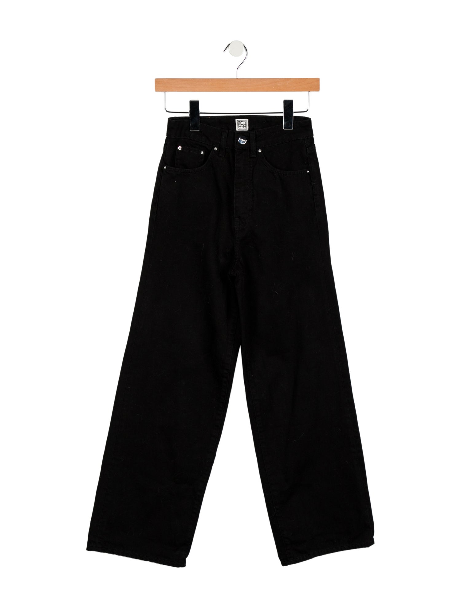 TOTEME High-Rise Wide Leg Jeans