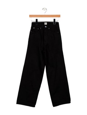 TOTEME High-Rise Wide Leg Jeans