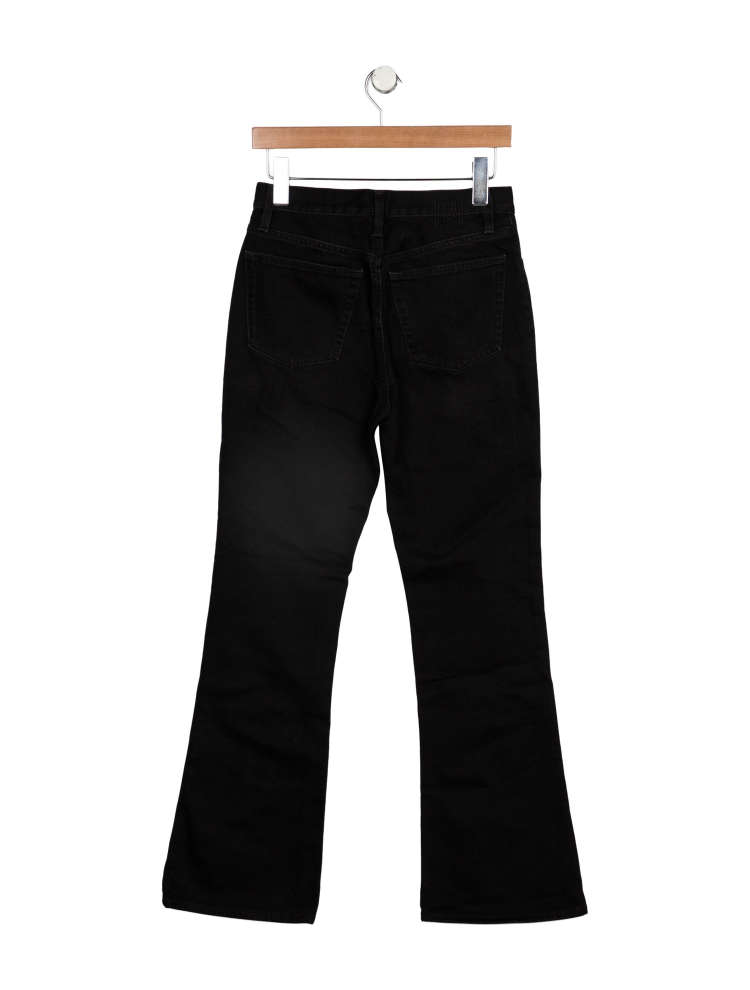 TOTEME Cropped Kick Denim Wide Leg Jeans w/ Tags