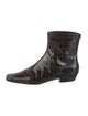 TOTEME Embossed Leather Boots