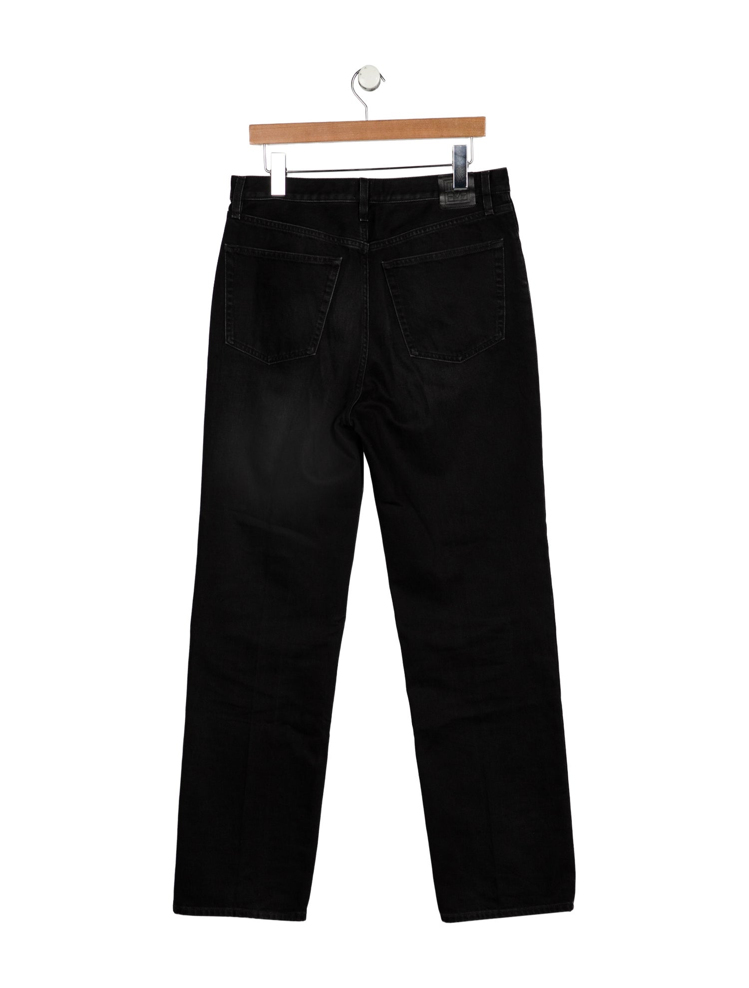 TOTEME Classic Denim Full Length Straight Leg Jeans