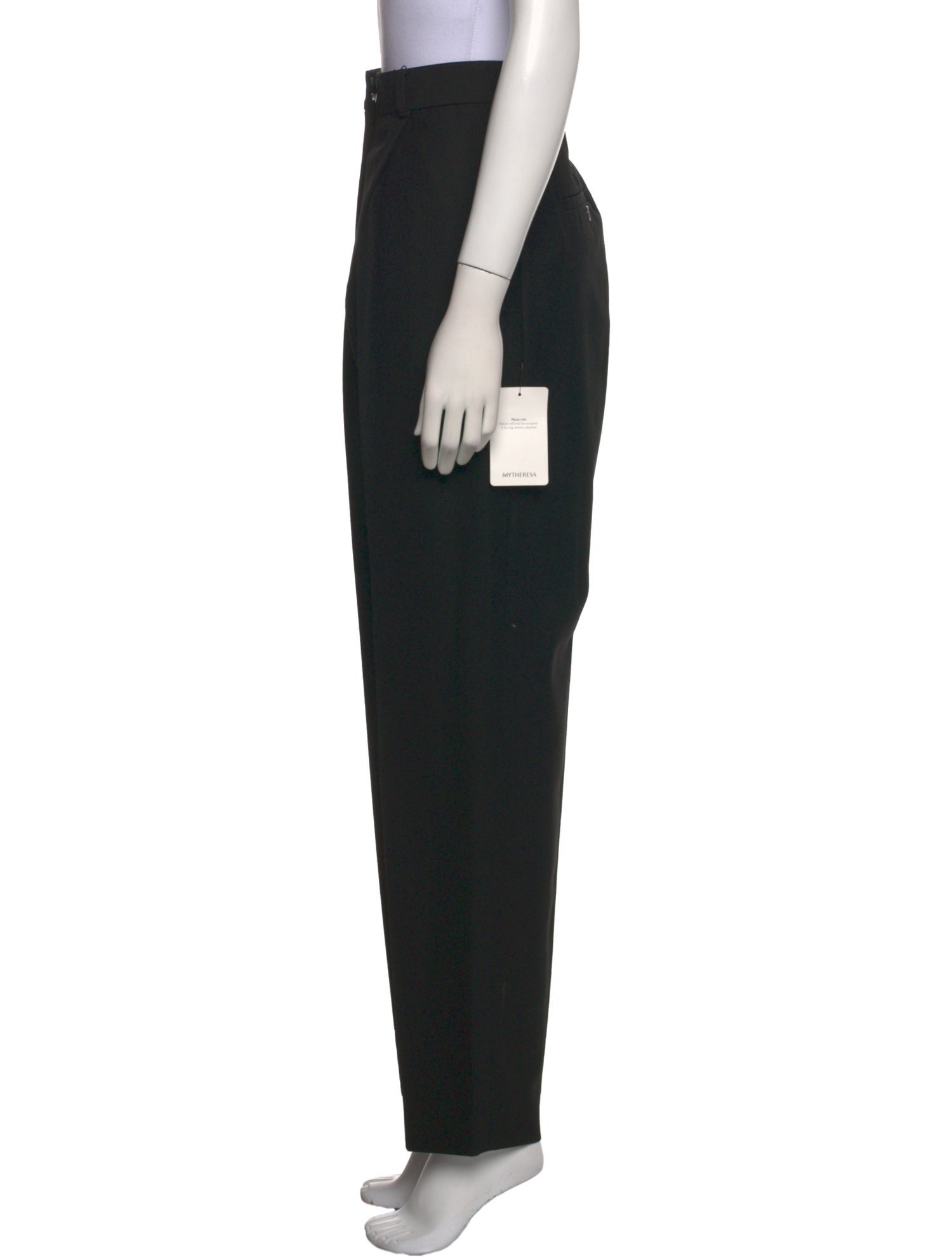 TOTEME Single-Pleat Tapered Trousers Straight Leg Pants w/ Tags