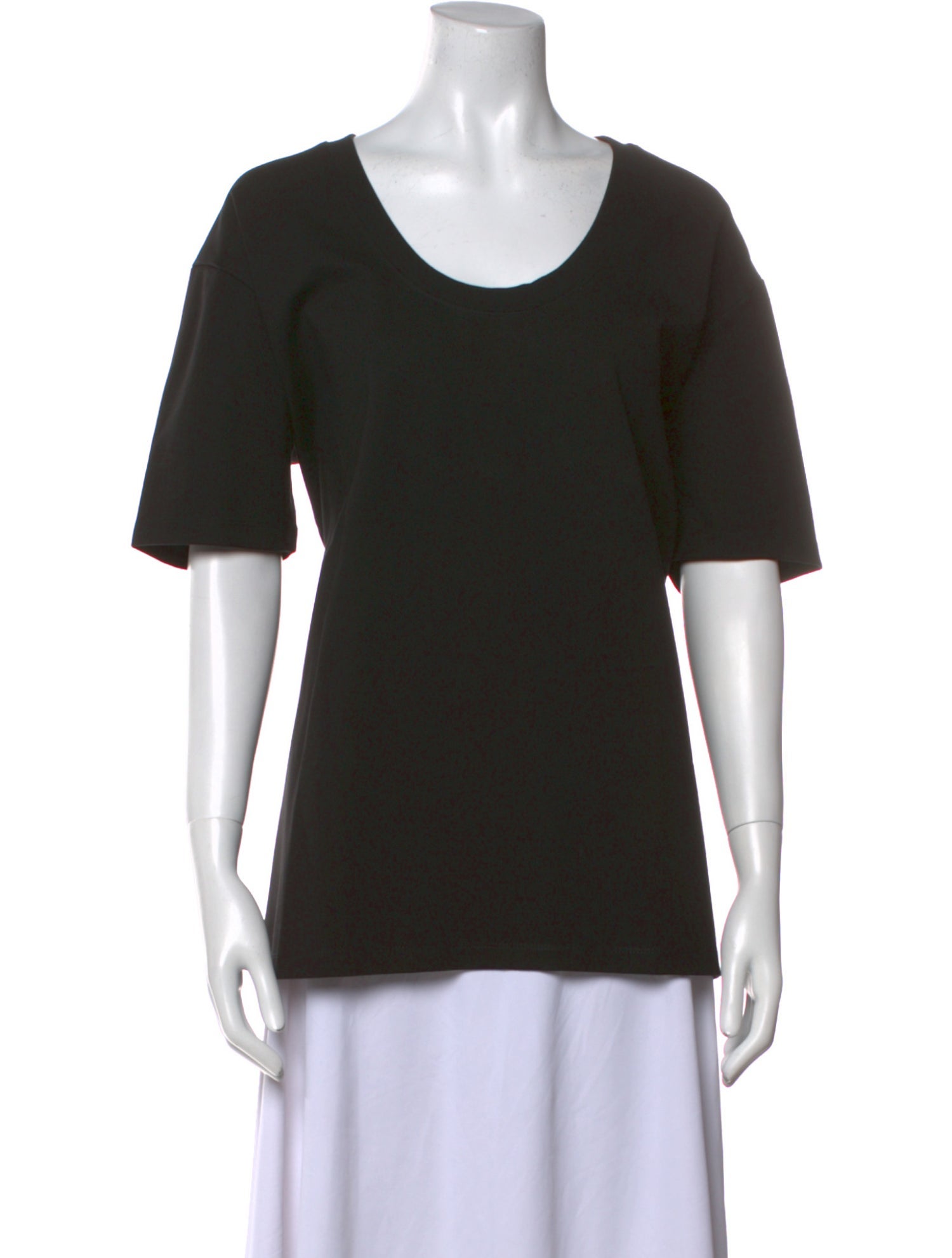 TOTEME Heavy Oversized Tee Scoop Neck T-Shirt w/ Tags