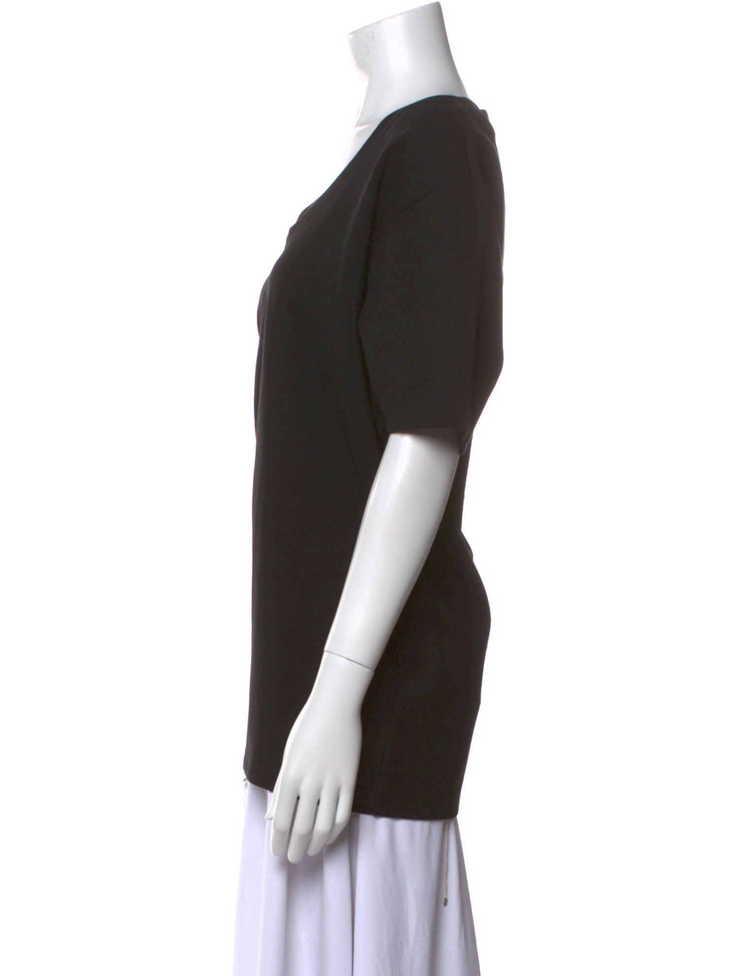 TOTEME Heavy Oversized Tee Scoop Neck T-Shirt w/ Tags