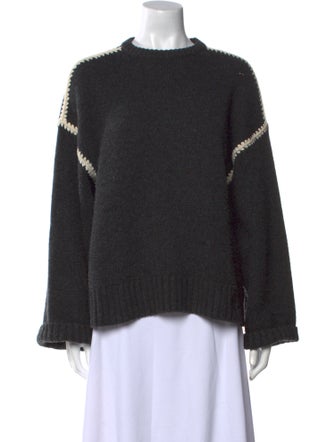 TOTEME Wool Crew Neck Sweater