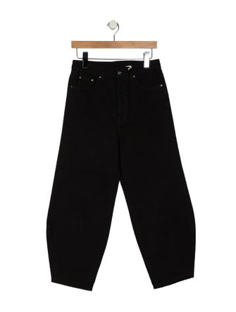 TOTEME Barrel Leg Straight Leg Jeans