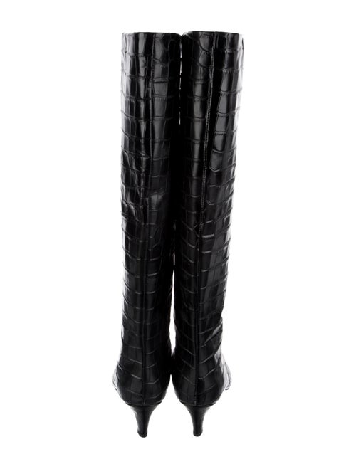 TOTEME Embossed Leather Patterned Boots