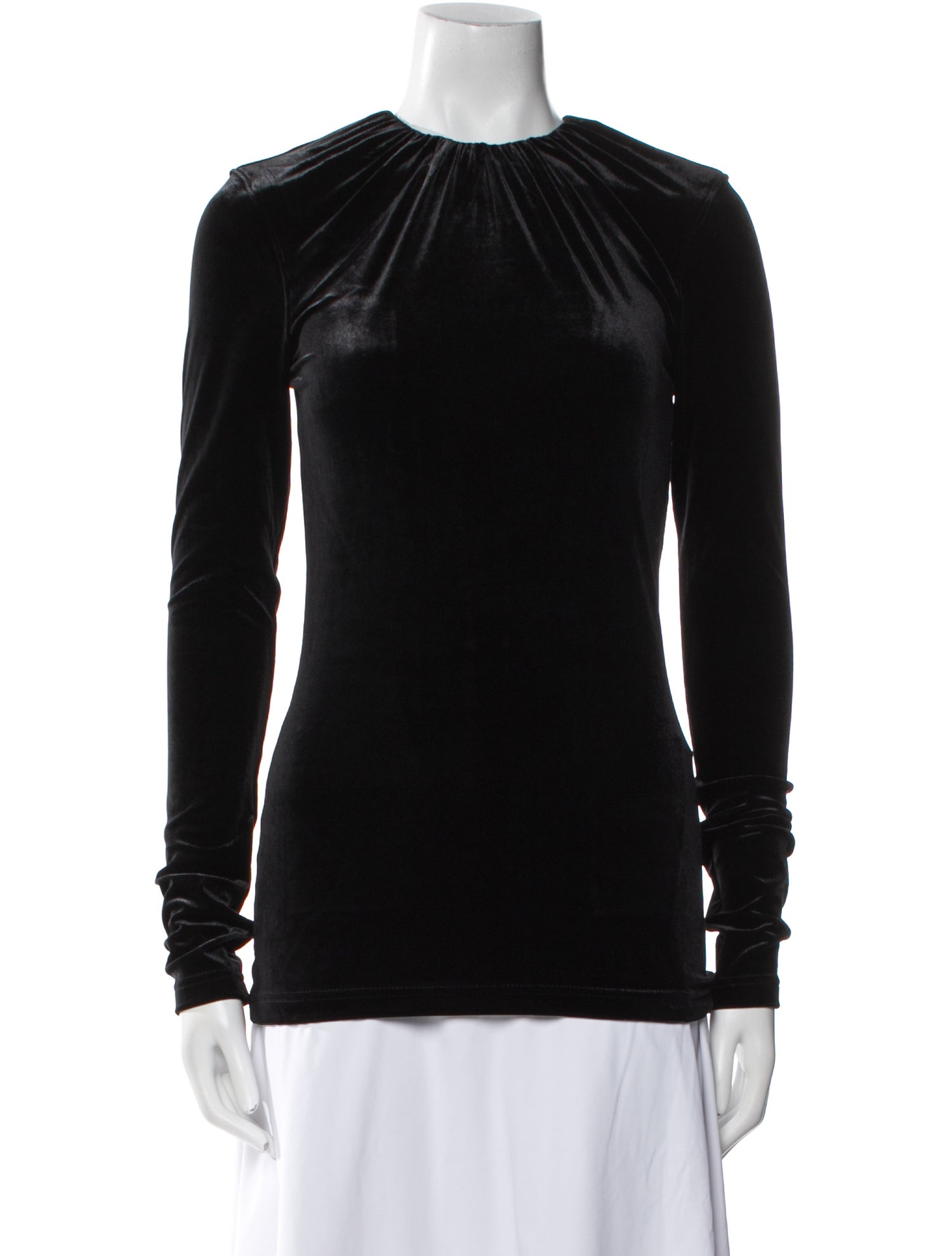 TOTEME Crew Neck Long Sleeve Top