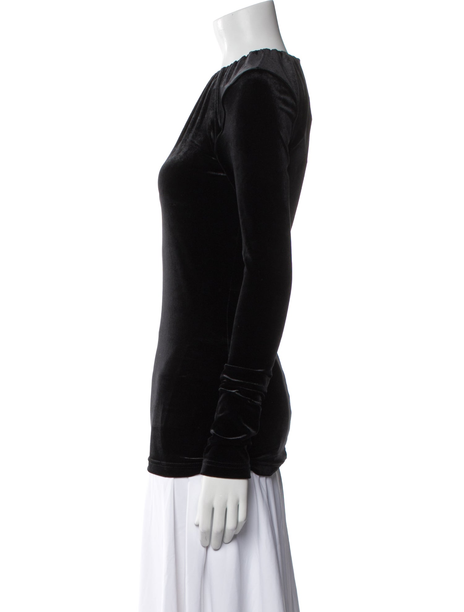 TOTEME Crew Neck Long Sleeve Top