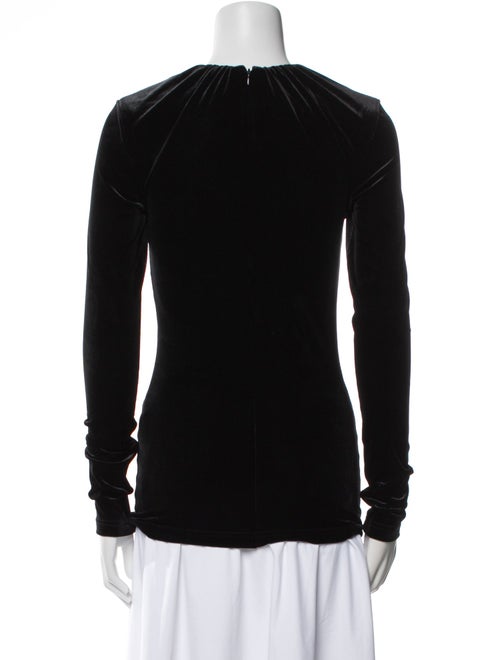 TOTEME Crew Neck Long Sleeve Top