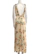 TOTEME Floral Print Long Dress