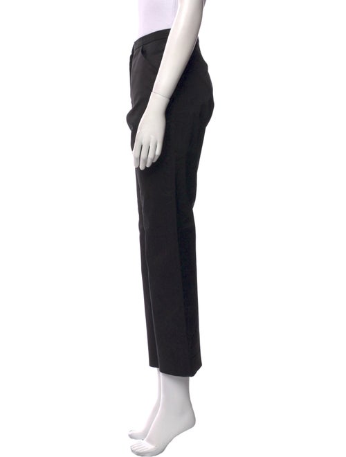TOTEME Cropped Straight Trousers Straight Leg Pants