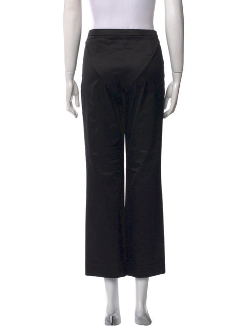 TOTEME Cropped Straight Trousers Straight Leg Pants